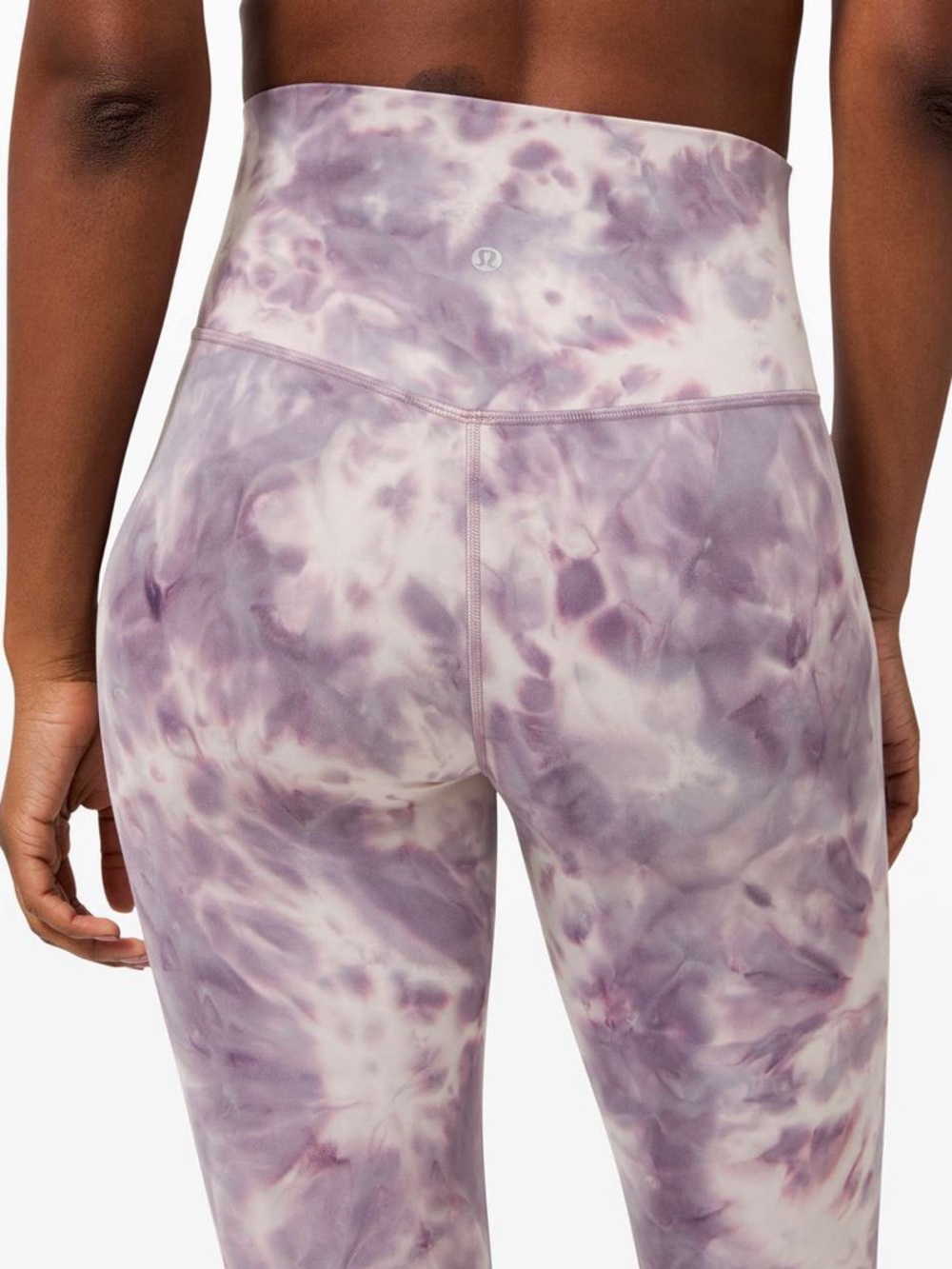 Lululemon Align 21” Diamond Dye Pink Bliss Graphite Leggings Size 4